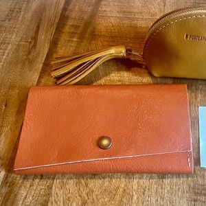 Portland Leather Goods Rancher Wallet in Satsuma